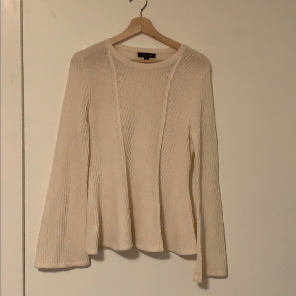 Ann Taylor Flare Sleeve Sweater